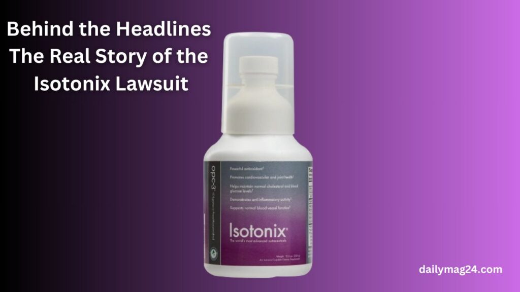 Isotonix Lawsuit