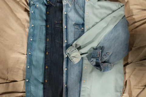 Shop Denim Chambray Shirts Sale