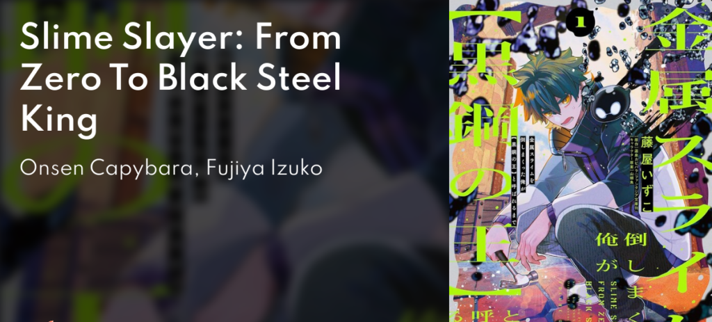 Slime Slayer: From Zero to Black Steel King